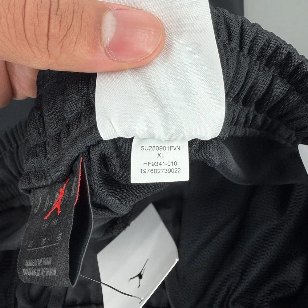 Air Jordan Essentials Tracksuit Pants Mens Size XL Black Grey HF9341-010 NWT‎